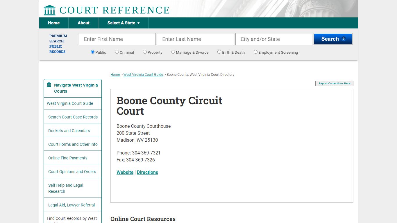 Boone County Circuit Court